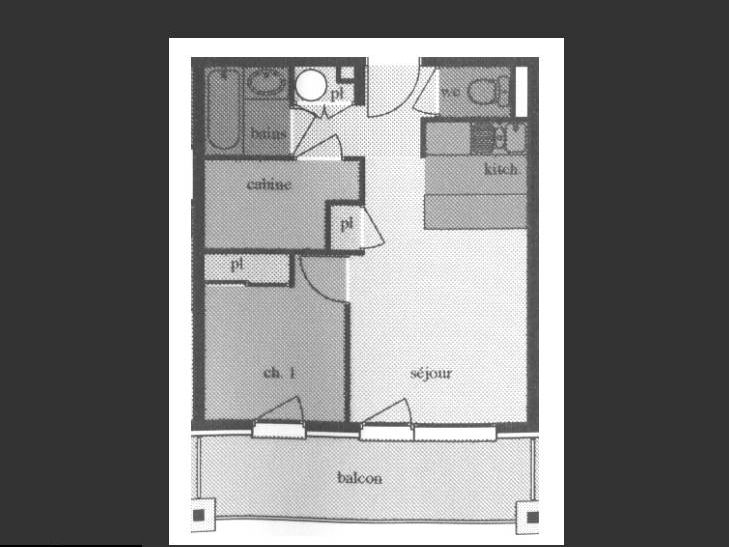 Apartment Les Côtes d'Or Argentière - 202