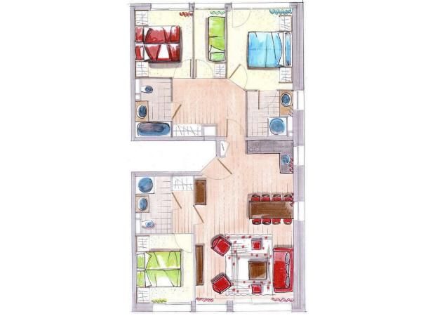 Chalet-apartment La Cime des Arcs with cabin