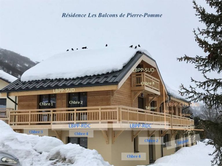 Chalet Les Balcons de Pierre Pomme apartment 1