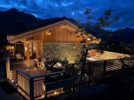 Chalet Caseblanche Felicita with wood stove and outdoor whirlpool-14