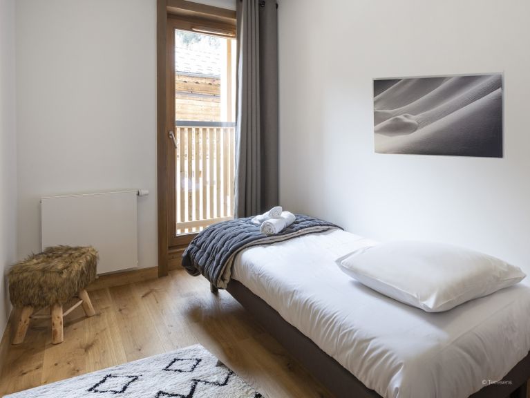 Chalet-apartment Le Diamant des neiges Mountain view
