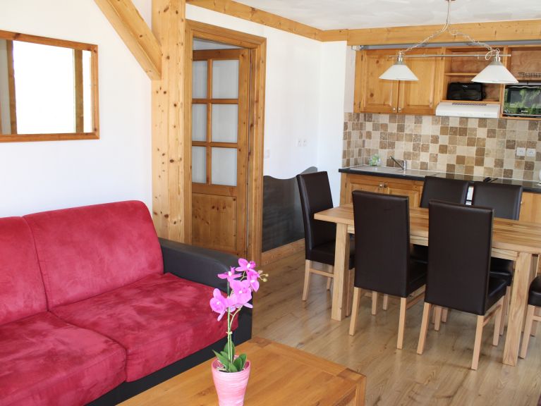 Chalet-apartment La Cime des Arcs with cabin