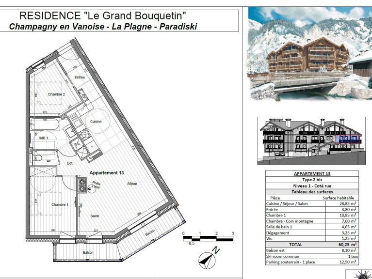 Apartment Residence Le Grand Bouquetin