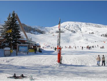 Ski village Modern ski village with accommodations, at the slope-4