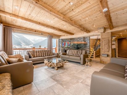 Chalet Le Pré Rene, with sauna and outdoor whirlpool-2