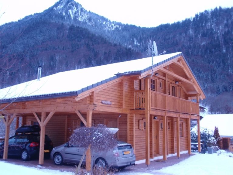 Chalet Le Passe-Temps with private sauna