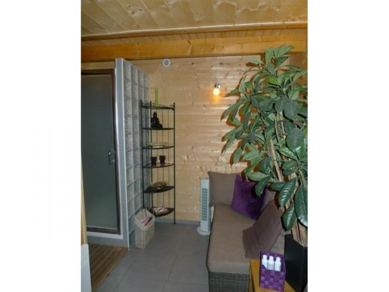 Chalet Le Passe-Temps with private sauna
