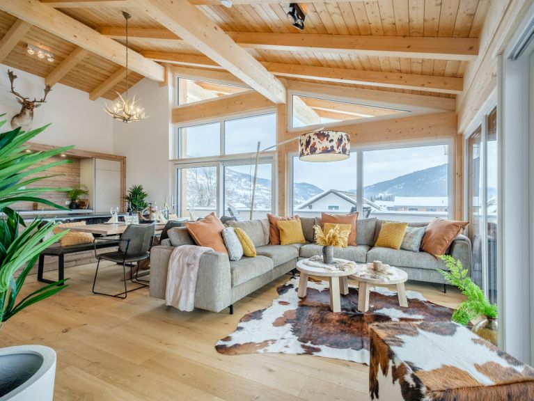 Apartment Am Kreischberg Penthouse with fireplace and private sauna
