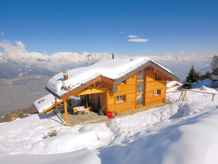Chalet Claire Vue with private sauna